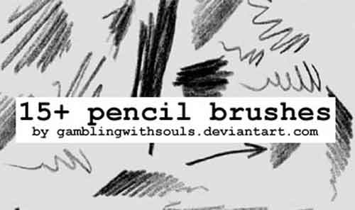 pencil brushes photoshop